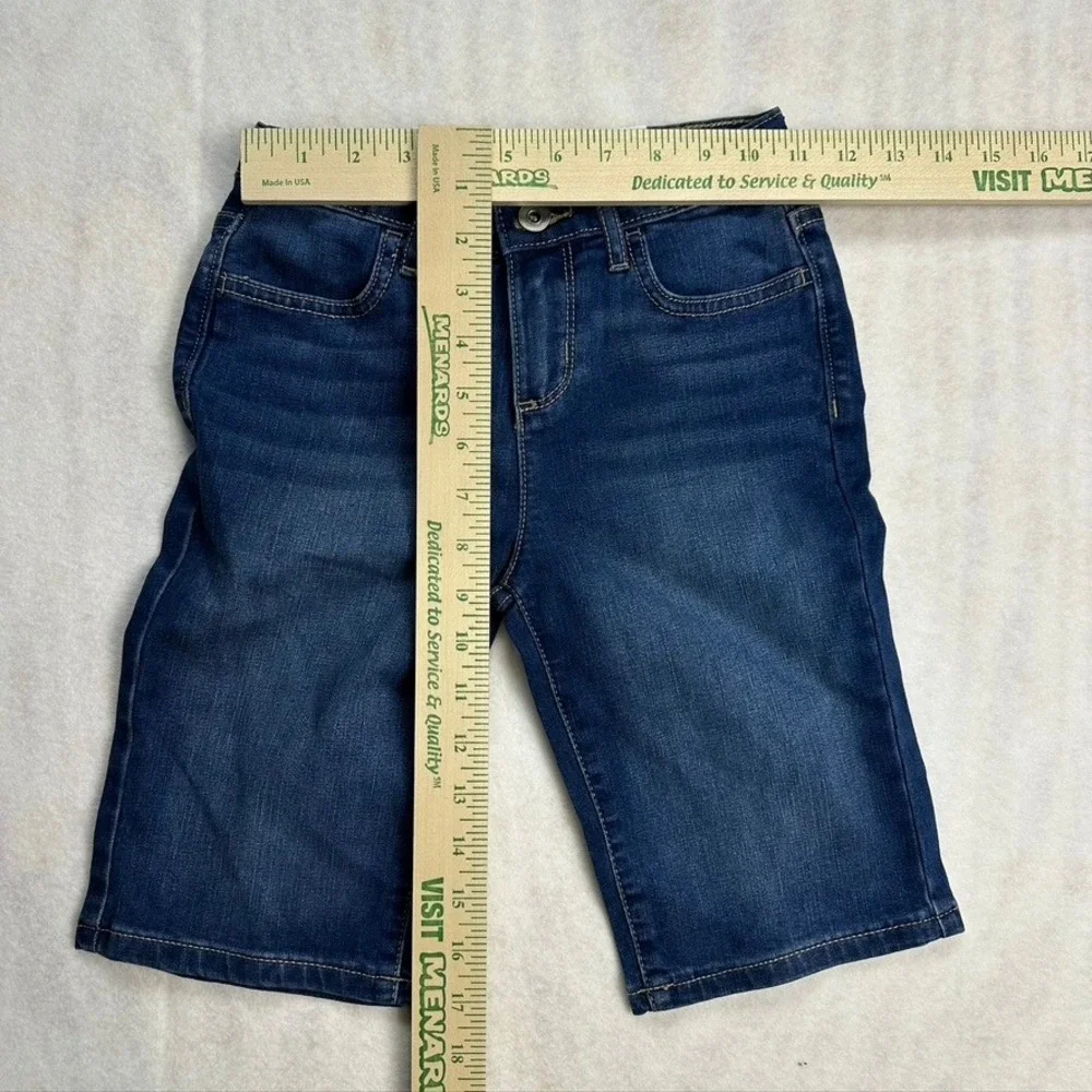 The Children's Place Kids Size 10 Zoe Wash Denim Skimmer Shorts Adjustable Waist